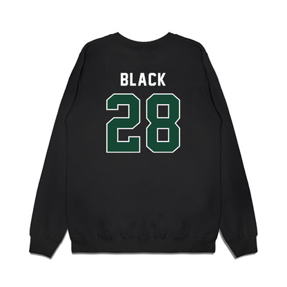 Ohio - NCAA Football : Taliq Black - Vintage Helmet Premium Crewneck Sweatshirt-1