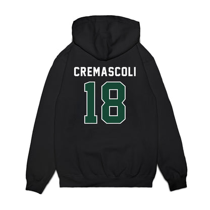 Ohio - NCAA Football : Miles Cremascoli - Vintage Helmet Premium Hooded Sweatshirt-1