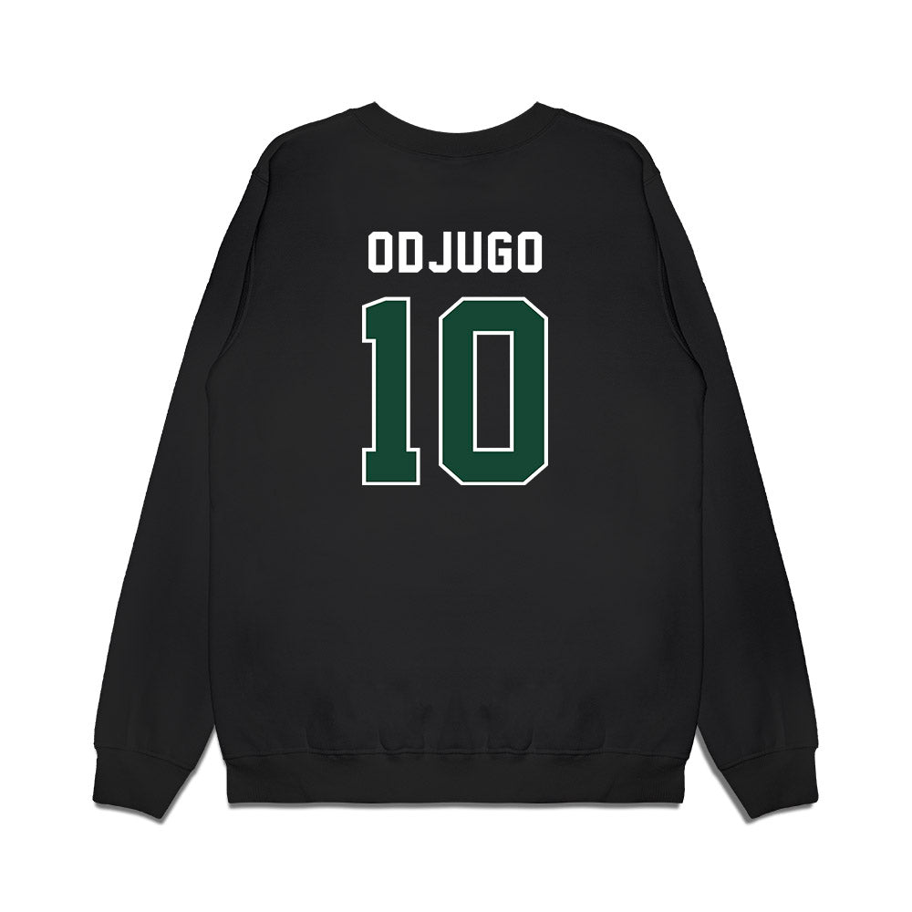 Ohio - NCAA Football : Pius Odjugo - Vintage Helmet Premium Crewneck Sweatshirt-1