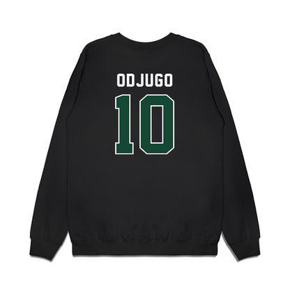 Ohio - NCAA Football : Pius Odjugo - Vintage Helmet Premium Crewneck Sweatshirt-1