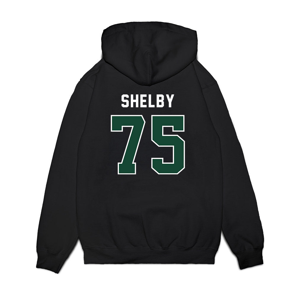 Ohio - NCAA Football : Jarian Shelby - Vintage Helmet Premium Hooded Sweatshirt-1