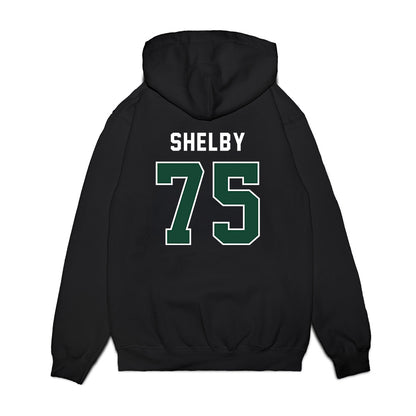 Ohio - NCAA Football : Jarian Shelby - Vintage Helmet Premium Hooded Sweatshirt-1