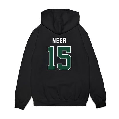 Ohio - NCAA Football : Riley Neer - Vintage Helmet Premium Hooded Sweatshirt-1