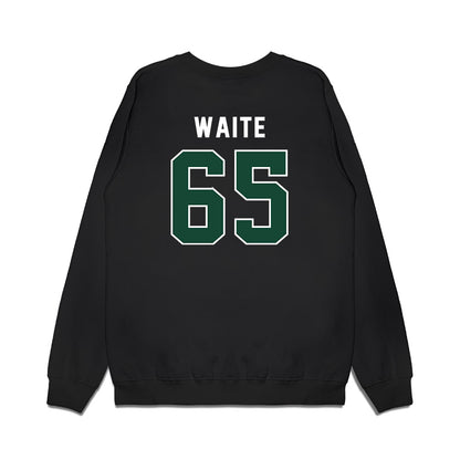 Ohio - NCAA Football : Joshua Waite - Vintage Helmet Premium Crewneck Sweatshirt-1