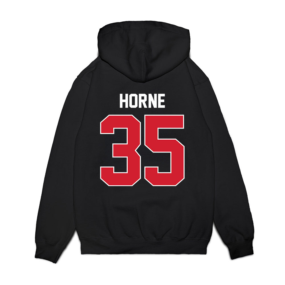 Arkansas State - NCAA Football : Jerry Horne - Vintage Helmet Premium Hooded Sweatshirt-1