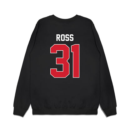 Arkansas State - NCAA Football : Xavier Ross - Vintage Helmet Premium Crewneck Sweatshirt-1