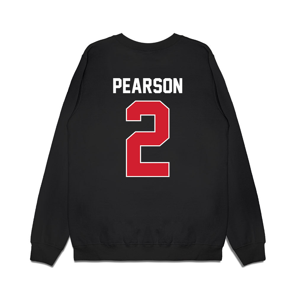 Arkansas State - NCAA Football : Christopher Pearson - Vintage Helmet Premium Crewneck Sweatshirt-1