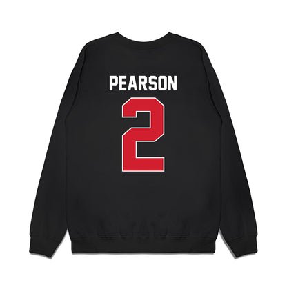 Arkansas State - NCAA Football : Christopher Pearson - Vintage Helmet Premium Crewneck Sweatshirt-1