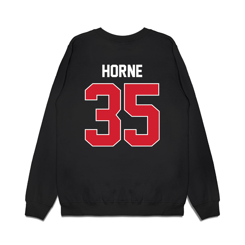 Arkansas State - NCAA Football : Jerry Horne - Vintage Helmet Premium Crewneck Sweatshirt-1