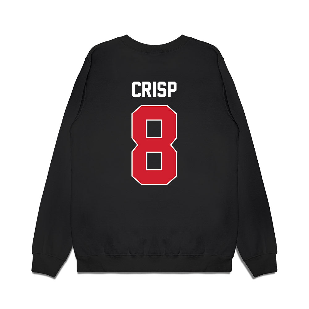 Arkansas State - NCAA Football : Dylan Crisp - Vintage Helmet Premium Crewneck Sweatshirt-1