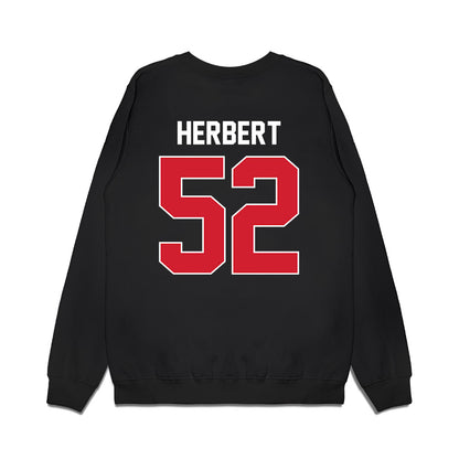 Arkansas State - NCAA Football : Gideon Herbert - Vintage Helmet Premium Crewneck Sweatshirt-1