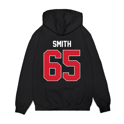 Arkansas State - NCAA Football : Noah Smith - Vintage Helmet Premium Hooded Sweatshirt-1