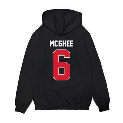 Arkansas State - NCAA Football : AG McGhee - Vintage Helmet Premium Hooded Sweatshirt-1