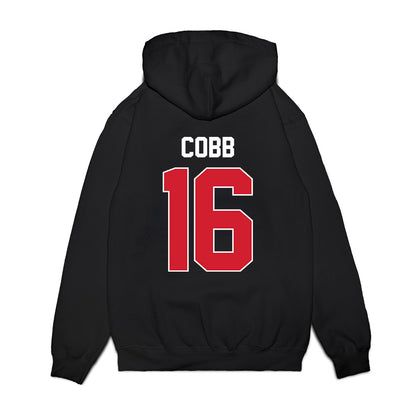 Arkansas State - NCAA Football : Chauncy Cobb - Vintage Helmet Premium Hooded Sweatshirt-1