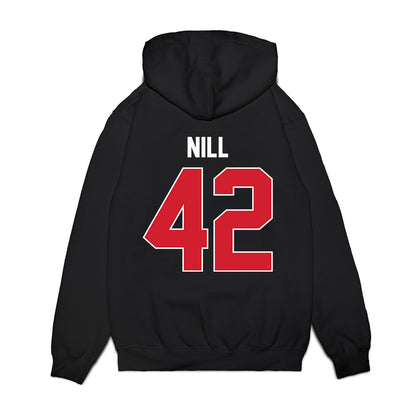Arkansas State - NCAA Football : Kyle Nill - Vintage Helmet Premium Hooded Sweatshirt-1