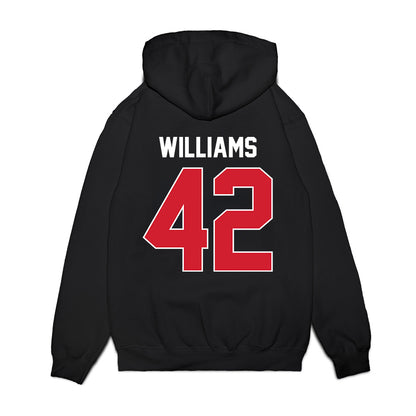 Arkansas State - NCAA Football : Shaun Williams - Vintage Helmet Premium Hooded Sweatshirt-1