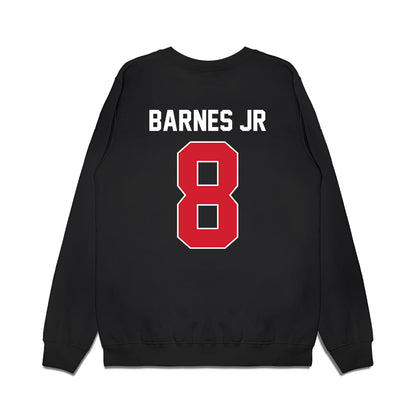 Arkansas State - NCAA Football : Brandon Barnes Jr - Vintage Helmet Premium Crewneck Sweatshirt-1