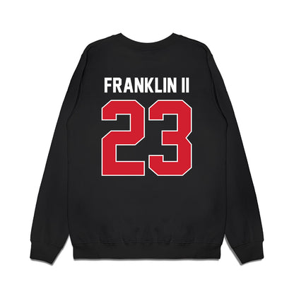 Arkansas State - NCAA Football : Cedric Franklin II - Vintage Helmet Premium Crewneck Sweatshirt-1