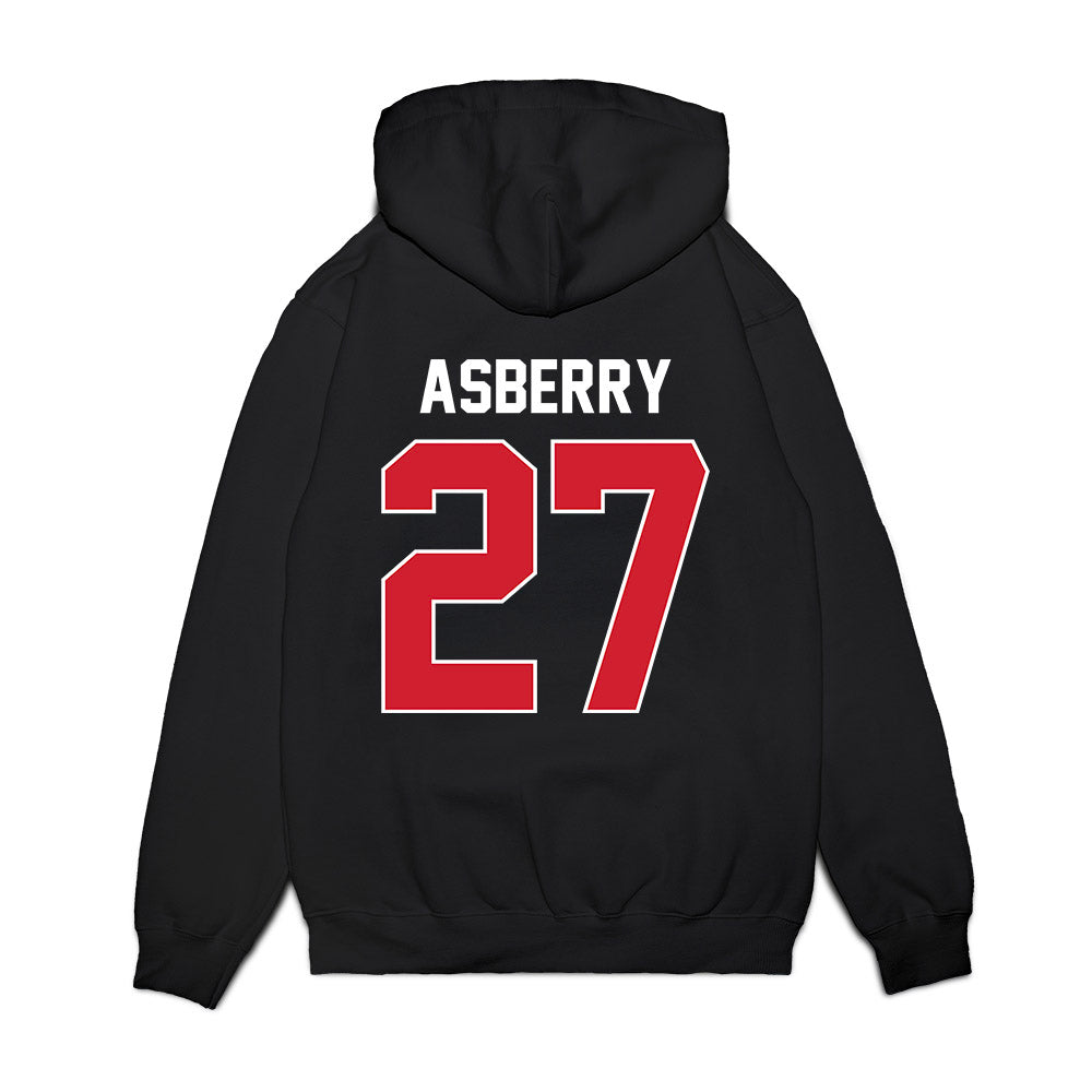 Arkansas State - NCAA Football : Noland Asberry - Vintage Helmet Premium Hooded Sweatshirt-1