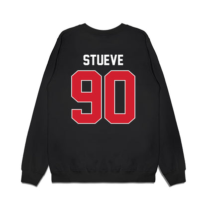 Arkansas State - NCAA Football : Lincoln Stueve - Vintage Helmet Premium Crewneck Sweatshirt-1