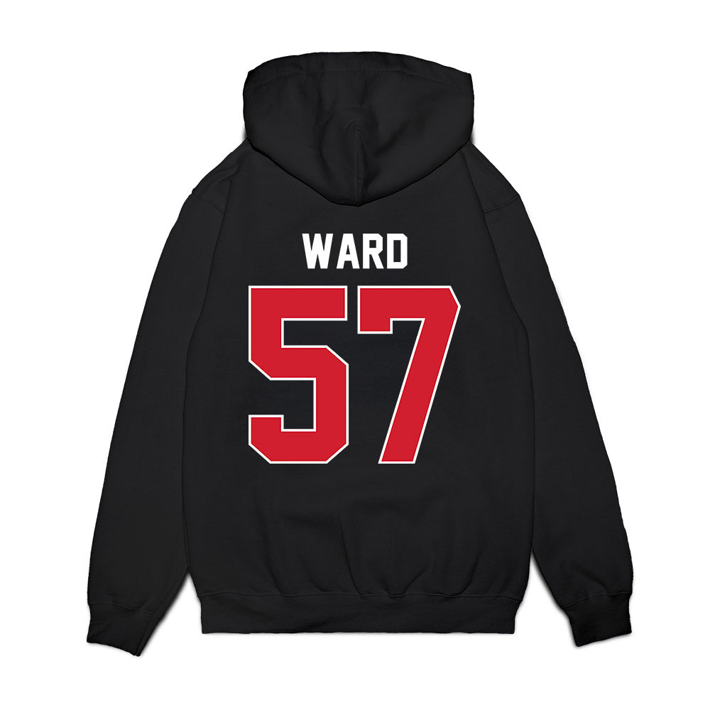 Arkansas State - NCAA Football : Dan'tay Ward - Vintage Helmet Premium Hooded Sweatshirt-1