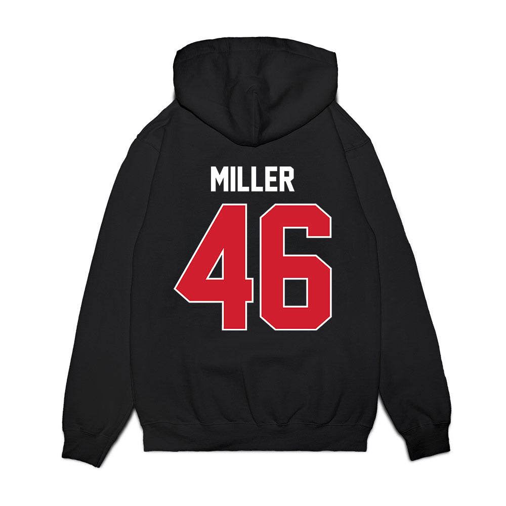 Arkansas State - NCAA Football : Nicholas Miller - Vintage Helmet Premium Hooded Sweatshirt-1