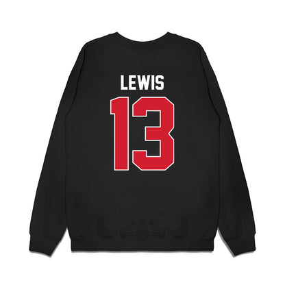 Arkansas State - NCAA Football : Tyrell Lewis - Vintage Helmet Premium Crewneck Sweatshirt-1