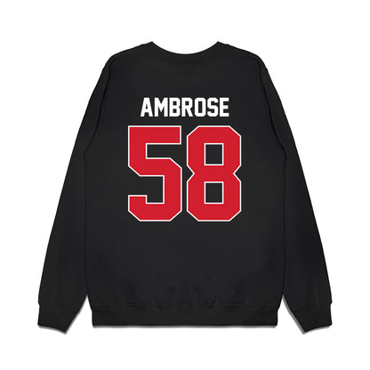 Arkansas State - NCAA Football : Cameron Ambrose - Vintage Helmet Premium Crewneck Sweatshirt-1