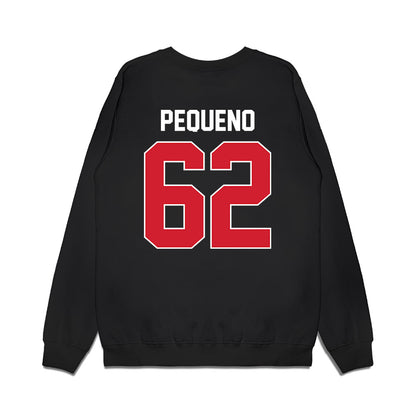 Arkansas State - NCAA Football : Jacob Pequeno - Vintage Helmet Premium Crewneck Sweatshirt-1
