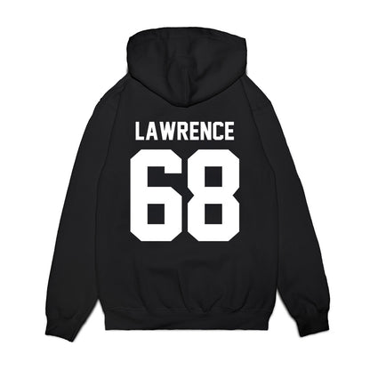 New Mexico - NCAA Football : Tyler Lawrence - Vintage Helmet Premium Hooded Sweatshirt-1