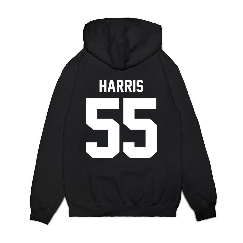 New Mexico - NCAA Football : Elvin Harris - Vintage Helmet Premium Hooded Sweatshirt-1