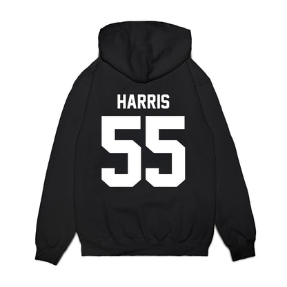 New Mexico - NCAA Football : Elvin Harris - Vintage Helmet Premium Hooded Sweatshirt-1