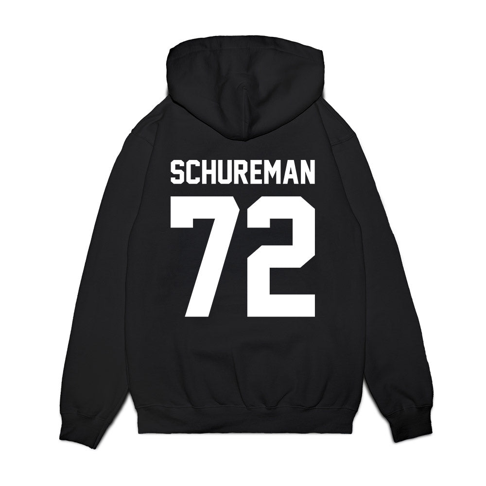 New Mexico - NCAA Football : Griffin Schureman - Vintage Helmet Premium Hooded Sweatshirt-1