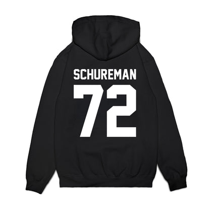 New Mexico - NCAA Football : Griffin Schureman - Vintage Helmet Premium Hooded Sweatshirt-1
