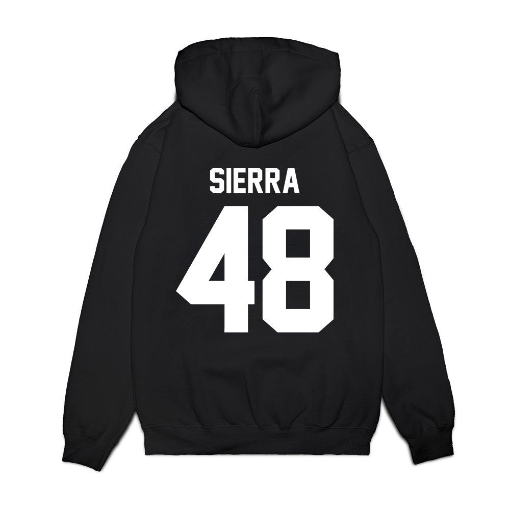 New Mexico - NCAA Football : John Sierra - Vintage Helmet Premium Hooded Sweatshirt-1