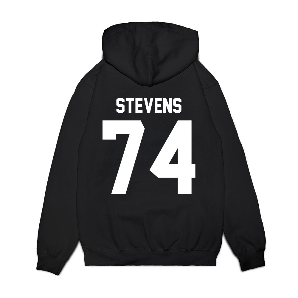 New Mexico - NCAA Football : Marcus Stevens - Vintage Helmet Premium Hooded Sweatshirt-1