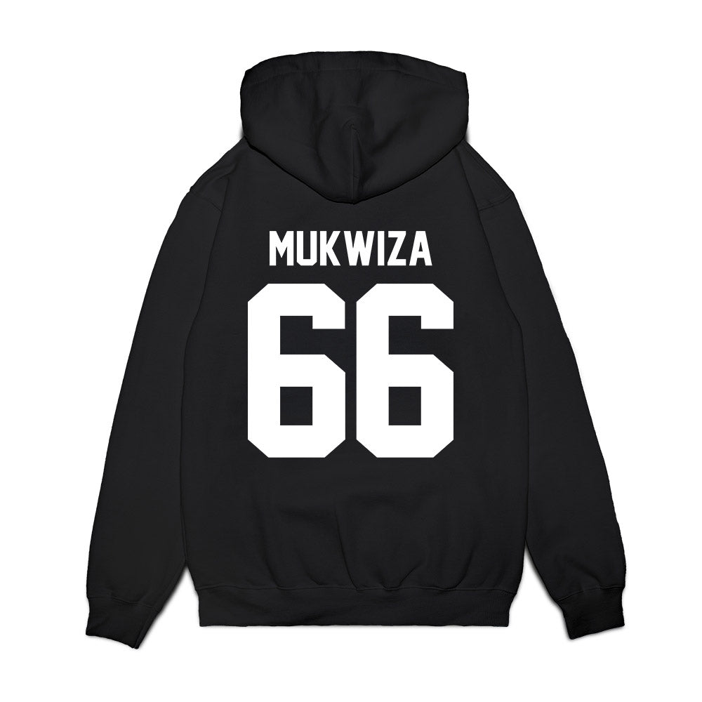 New Mexico - NCAA Football : Israel Mukwiza - Vintage Helmet Premium Hooded Sweatshirt-1
