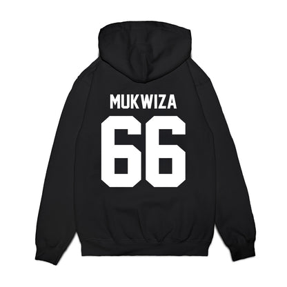 New Mexico - NCAA Football : Israel Mukwiza - Vintage Helmet Premium Hooded Sweatshirt-1