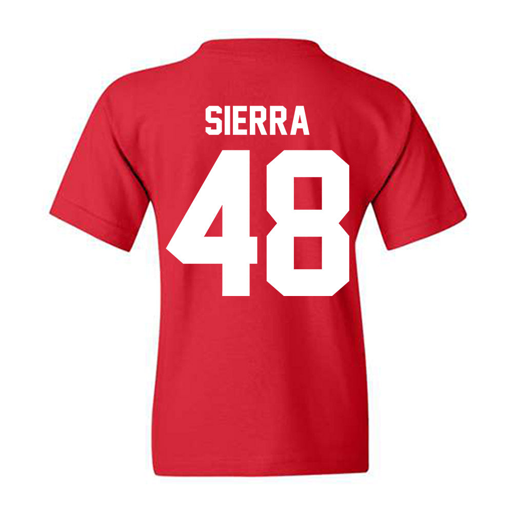 New Mexico - NCAA Football : John Sierra - Vintage Helmet Youth T-Shirt-1