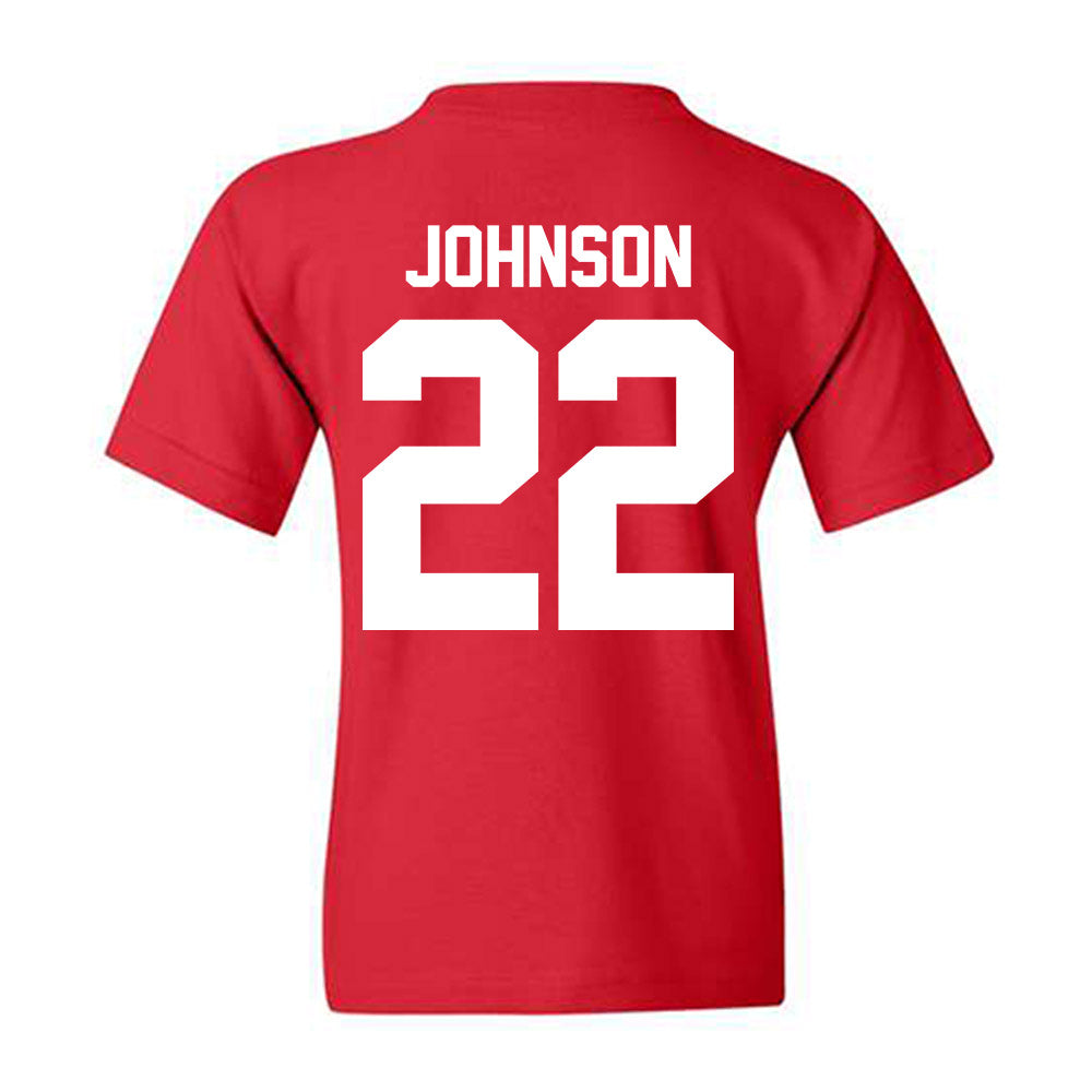 New Mexico - NCAA Football : Dimitri Johnson - Vintage Helmet Youth T-Shirt-1