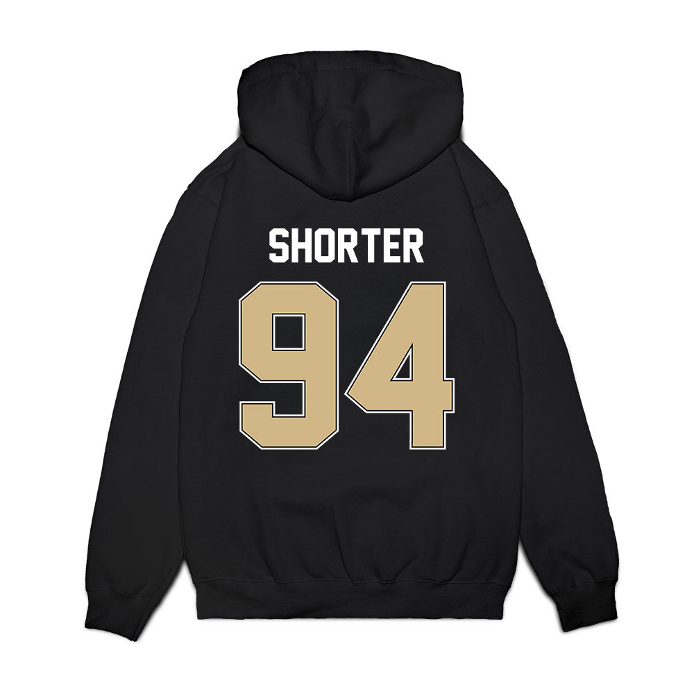 Purdue - NCAA Football : Luke Shorter - Vintage Helmet Premium Hooded Sweatshirt-1