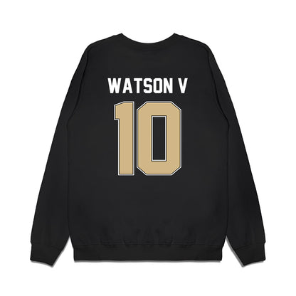 Purdue - NCAA Football : Jesse Watson V - Vintage Helmet Premium Crewneck Sweatshirt-1