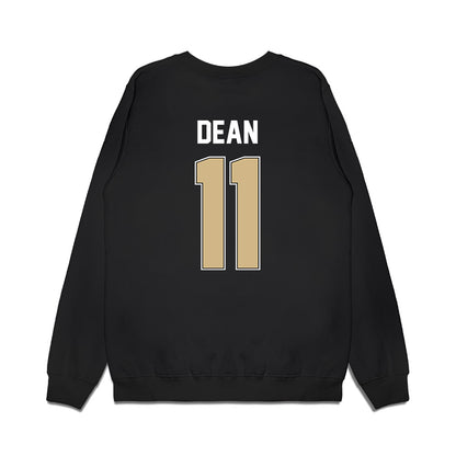 Purdue - NCAA Football : Carson Dean - Vintage Helmet Premium Crewneck Sweatshirt-1