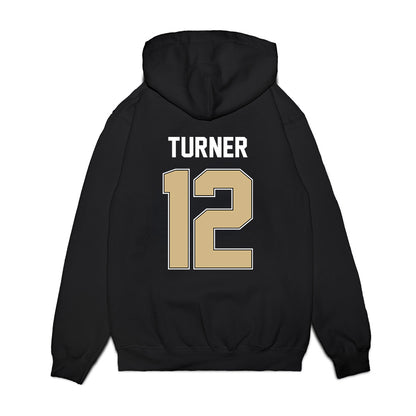 Purdue - NCAA Football : Ryan Turner - Vintage Helmet Premium Hooded Sweatshirt-1