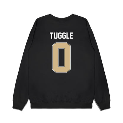 Purdue - NCAA Football : Nitro Tuggle - Vintage Helmet Premium Crewneck Sweatshirt-1