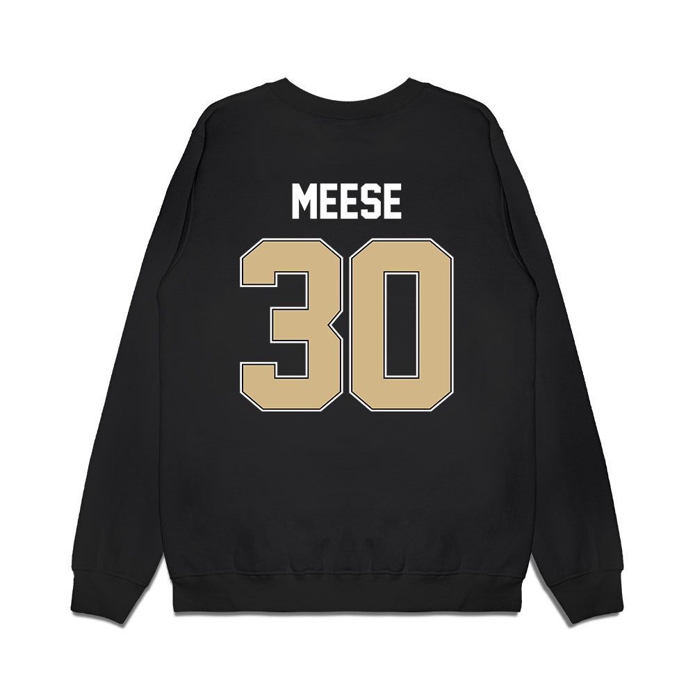 Purdue - NCAA Football : Parker Meese - Vintage Helmet Premium Crewneck Sweatshirt-1