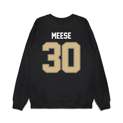 Purdue - NCAA Football : Parker Meese - Vintage Helmet Premium Crewneck Sweatshirt-1