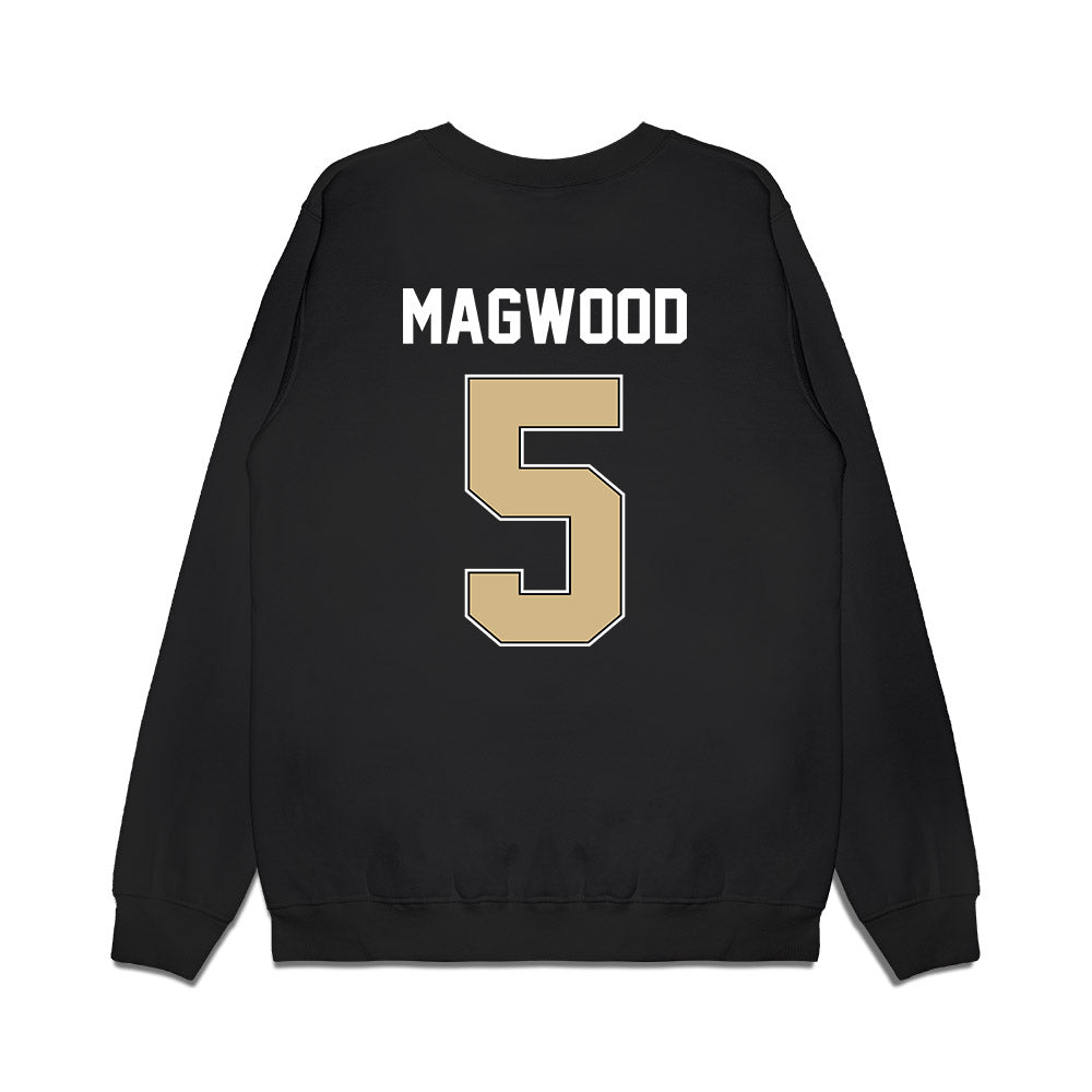 Purdue - NCAA Football : Chauncey Magwood - Vintage Helmet Premium Crewneck Sweatshirt-1