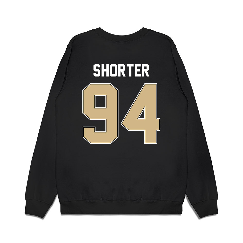 Purdue - NCAA Football : Luke Shorter - Vintage Helmet Premium Crewneck Sweatshirt-1