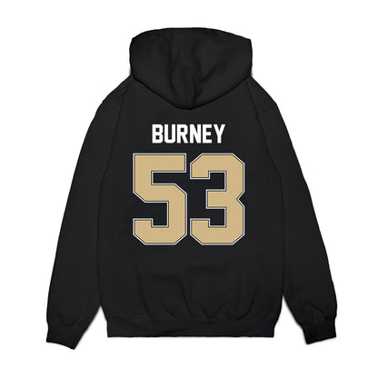 Purdue - NCAA Football : Joshua Burney - Vintage Helmet Premium Hooded Sweatshirt-1
